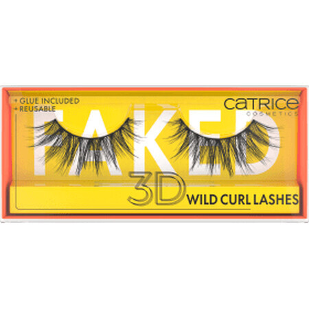 Ciglia finte Catrice Faked 3D Wild Curl, 1 pz