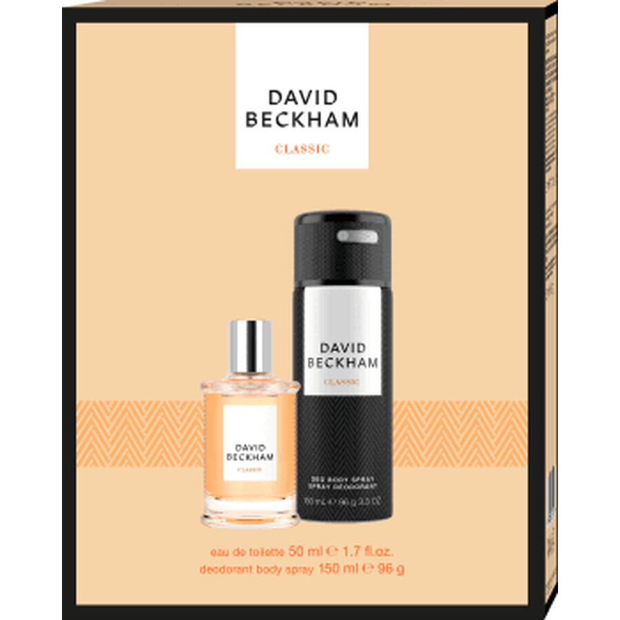 David Beckham Set regalo eau de toilette + deodorante, 1 pz