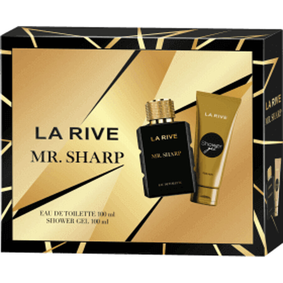 La Rive Cofanetto MR:SHARP eau de toilette + gel doccia, 1 pz