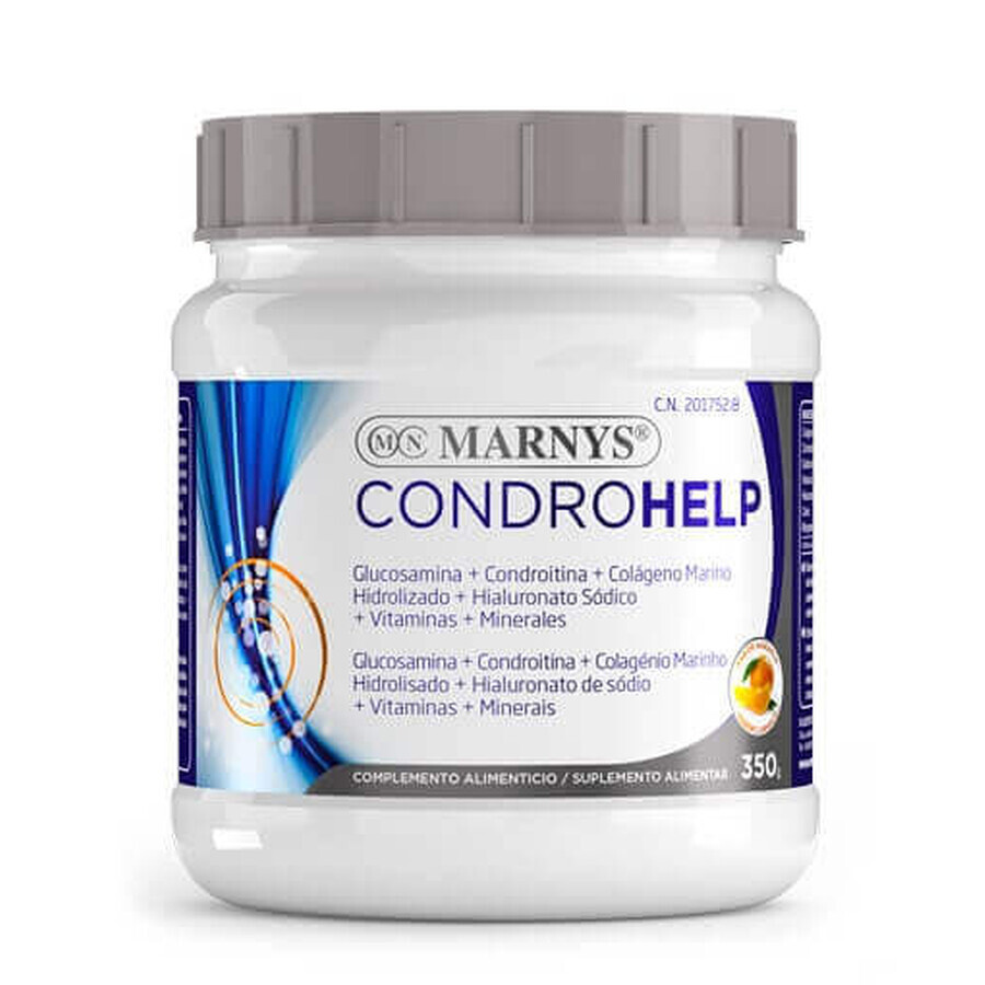 CONDROHELP – Polvere di Collagene Marino Idrolizzato Scatola da 350 g, Marnys