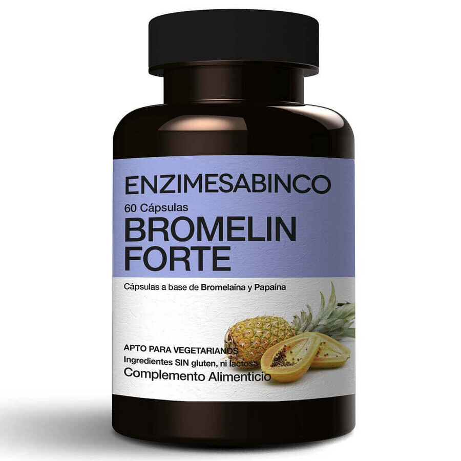 Bromelin Forte, 60 capsule, Enzimi Sabinco