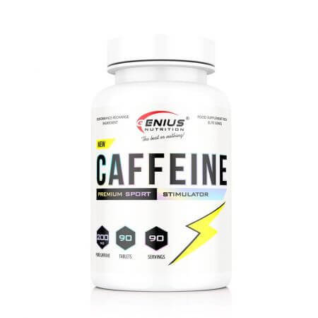 Caffeina, 90 compresse, Genius Nutrition