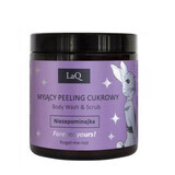 Gel de dus si peeling cu floare de Nu ma uita, 220 g, LaQ