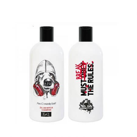 Duschgel und Shampoo für Hunde, 300 ml, LaQ