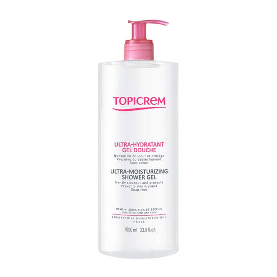 Topicrem UM shower gel, 1000 ml, NIGY