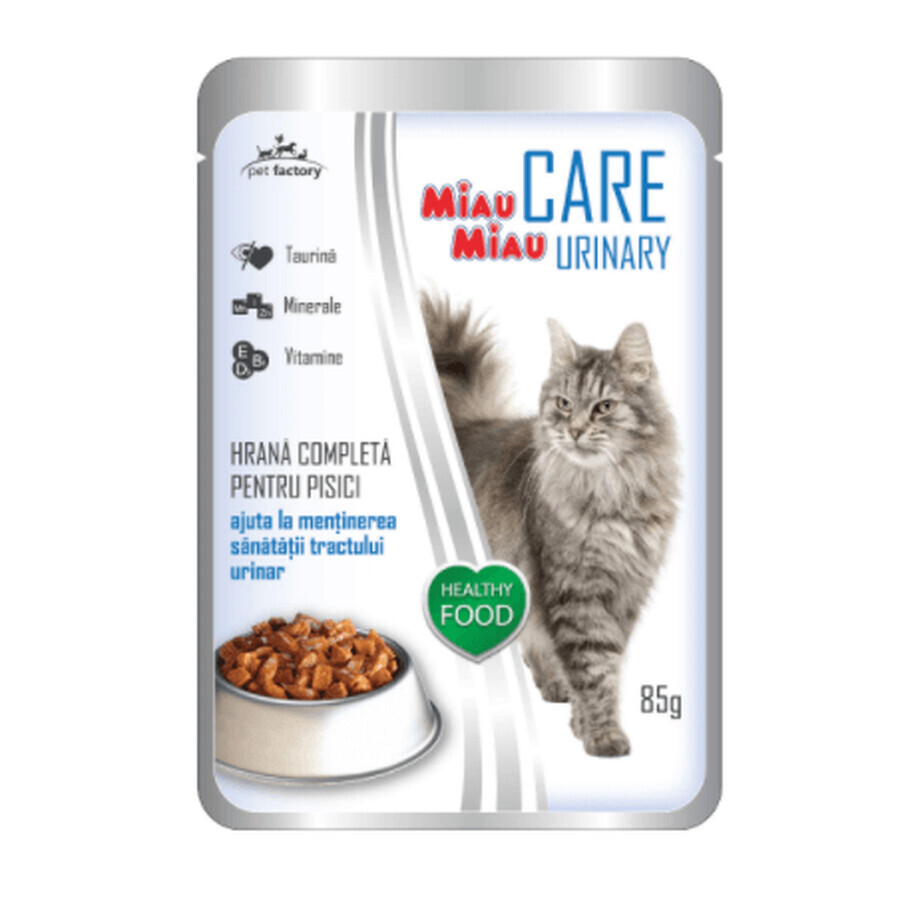 Cibo umido per gatti con fegato per gatti sensibili, 85 g, Meow Meow