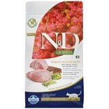 Alimento secco con quinoa e agnello per gatti N&D Weight Management, 1,5 kg, Farmina