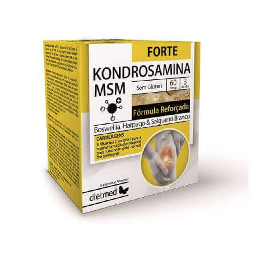 Kondrosamine MSM Forte, 60 tabletten, Dietmed