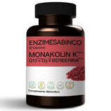 Monakolina K + Q10 + D3 + Berberina, 30 capsule, Enzimi Sabinco