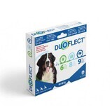 Soluzione antiparassitaria Spot on per cani di peso superiore a 40 kg kg Duoflect, 3 pipette, Ceva Sante