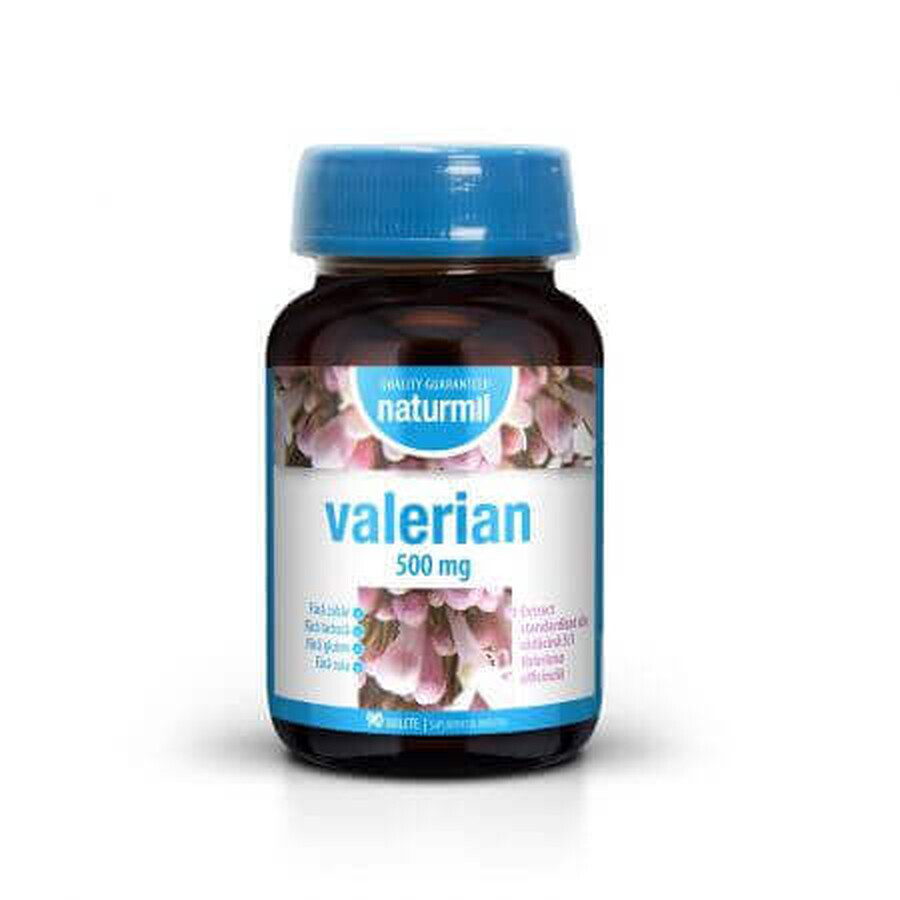 Valerian, 500 mg, 90 tablets, Naturmil