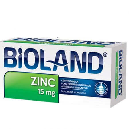 Zinco 15mg, 40 compresse, Bioland