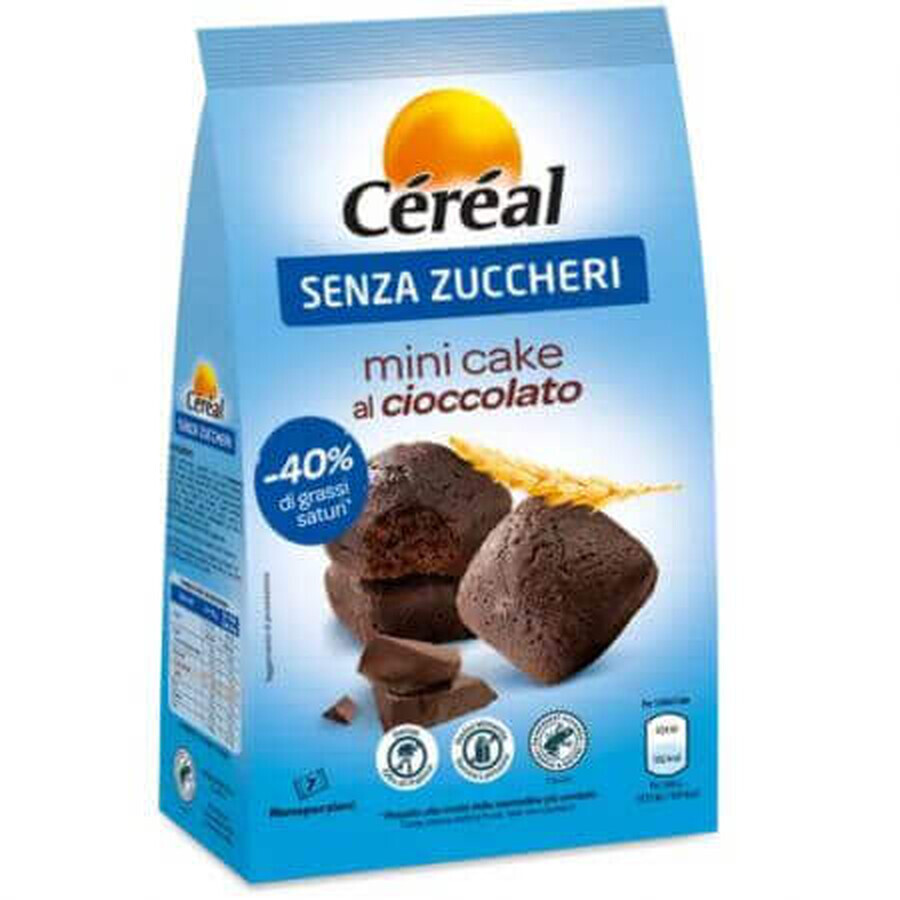 Madeleine senza zucchero al cacao, 196 g, Cereali