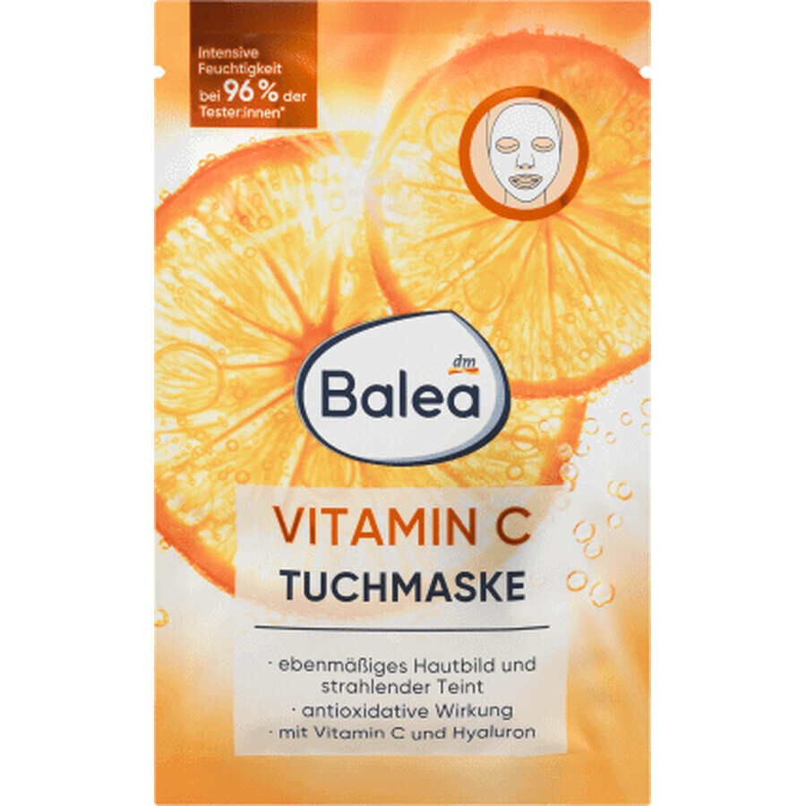 Balea Maschera viso con vitamina C, 1 pz