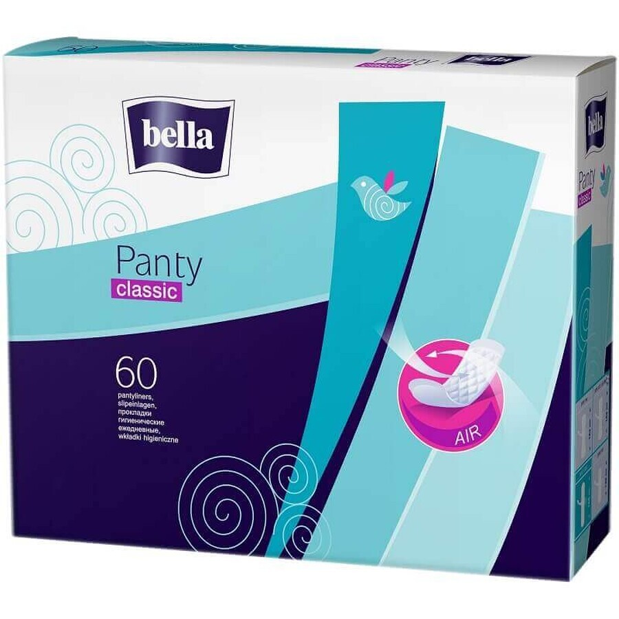 Compresas diarias Panty Classic, 60 unidades, Bella