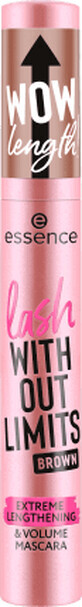 Essenza WITHOUT LIMITS Mascara 02 Marrone, 13 ml