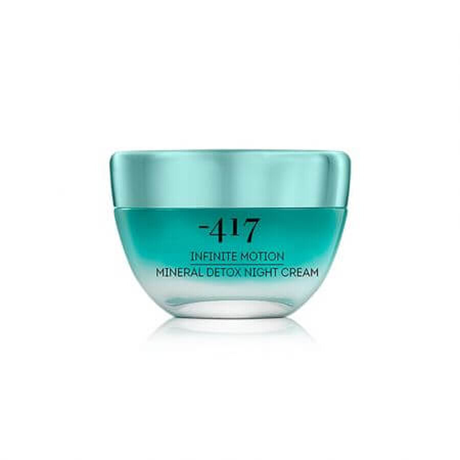 Crema de noche desintoxicante Mineral Aqua Perfection, 50 ml, Minus 417