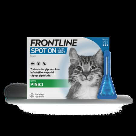Frontline Spot On Cat, 3 pipette, Frontline