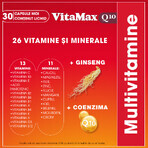 Confezione Vitamax Q10, 30 + 30 capsule, Perrigo