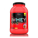 Proteine ​​in polvere al gusto di gelato alla vaniglia iWhey, 900 g, Genius Nutrition