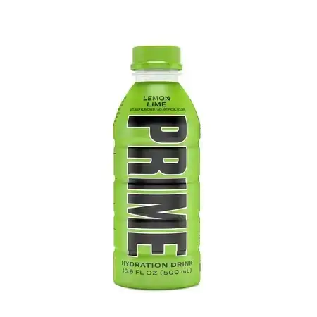 Prime Hydration lemon and lime flavoured rehydration drink, 500 ml, GNC