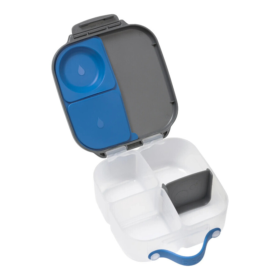 Casseruola a scomparti Mini LunchBox, 1 l, Grigio + Blu, BBOX