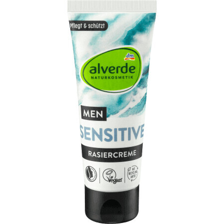 Alverde Naturkosmetik MEN SENSITIVE Rasiercreme, 75 ml