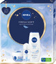 Nivea Set regalo FRESH SOFT crema + bagnoschiuma + deodorante, 1 pz