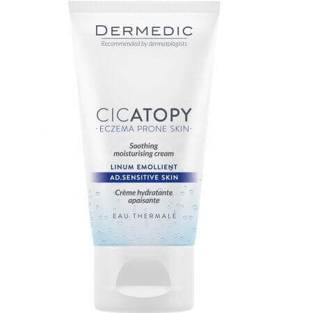 Crema viso idratante lenitiva Cicatopy, 50 ml, Dermedic