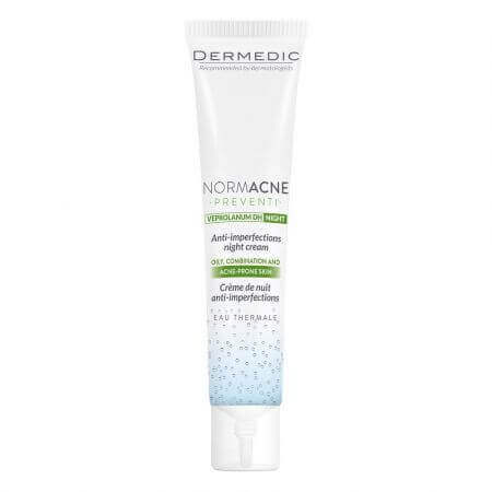 Crema notte anti-imperfezioni Normacne, 40 ml, Dermedic