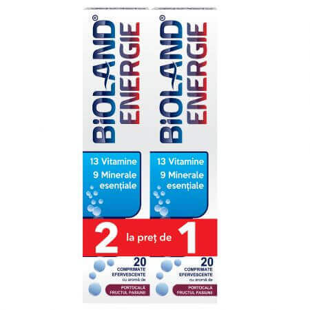 Confezione Bioland Energie, 20+20 compresse effervescenti, Biofarm