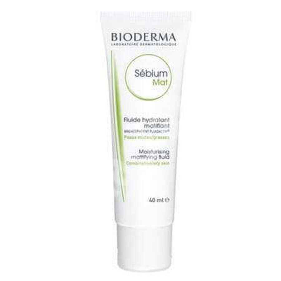 BIODERMA Sebium Mat Fluido Idratante Opacizzante 40 ml