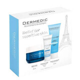 Dermedic Set Hydrain3 Crema hidratanta de noapte, 50 ml + Gel cremos de curatare, 25 ml + Crema contur ochi, 7 ml