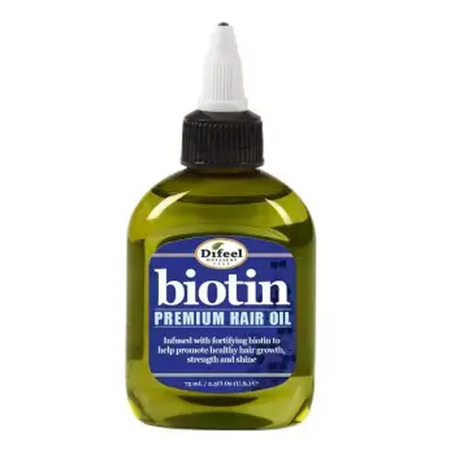 Ulei pentru stimularea cresterii parului Biotin, 75ml, Difeel