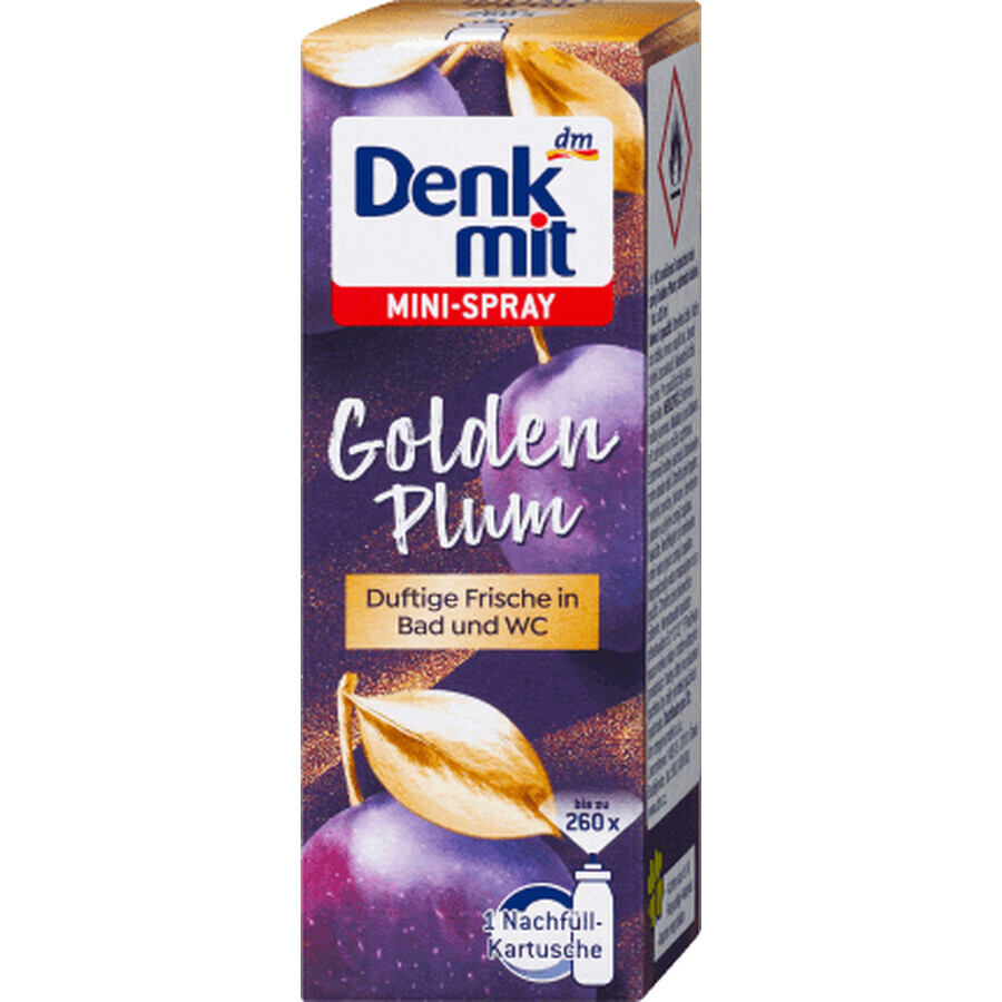 Denkmit Mini deodorante spray Golden Plum, 25 ml