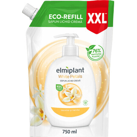 Elmiplant Reserve Sapone liquido in crema al Gelsomino e Vaniglia, 750 ml