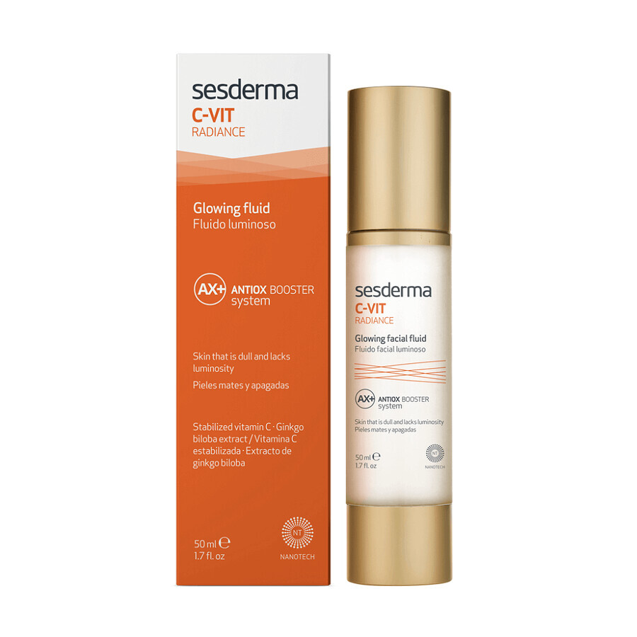 Sesderma C-Vit Radiance Fluid for skin radiance, 50 ml