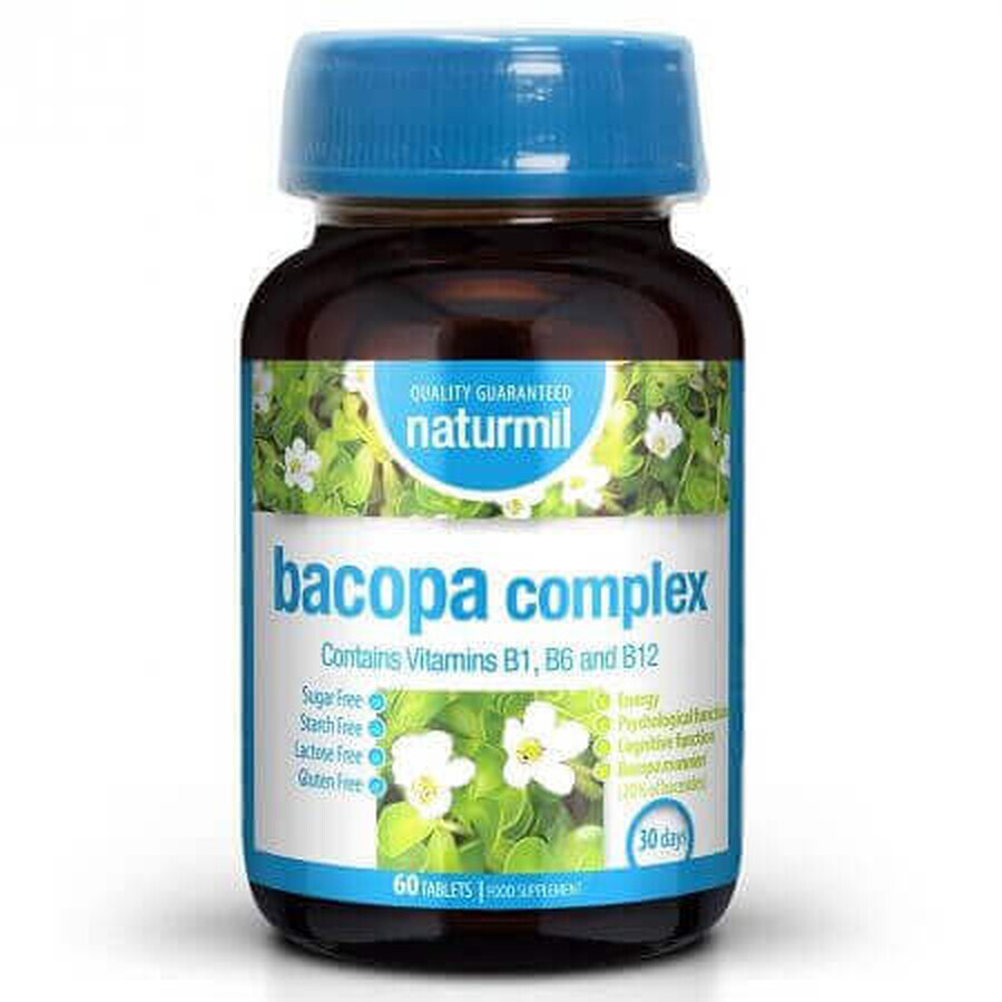 Bacopa Complex, 60 tablete, Naturmil