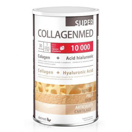 Collagenmed Super 10000, Fragola, 450 g, Dietmed