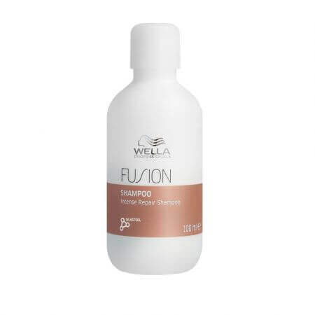 Shampoo riparatore per capelli danneggiati, Fusion, 100 ml, Wella Professionals