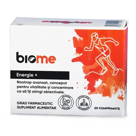 Energie+, 20 comprimate, Biome