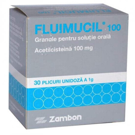 Fluimucil 100, 30 bustine, Zambon