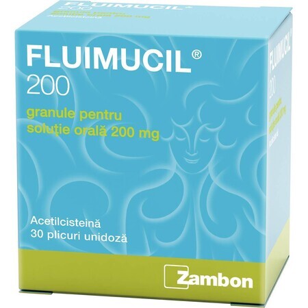 Fluimucil 200, 30 bustine, Zambon