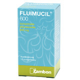 Fluimucil 600, 10 compresse effervescenti, Zambon