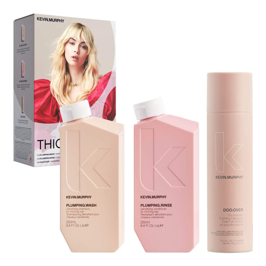 Set per capelli per densità Plumping Holiday Thickening Pack, 250 ml; 250 ml; 150 ml, Kevin Murphy 