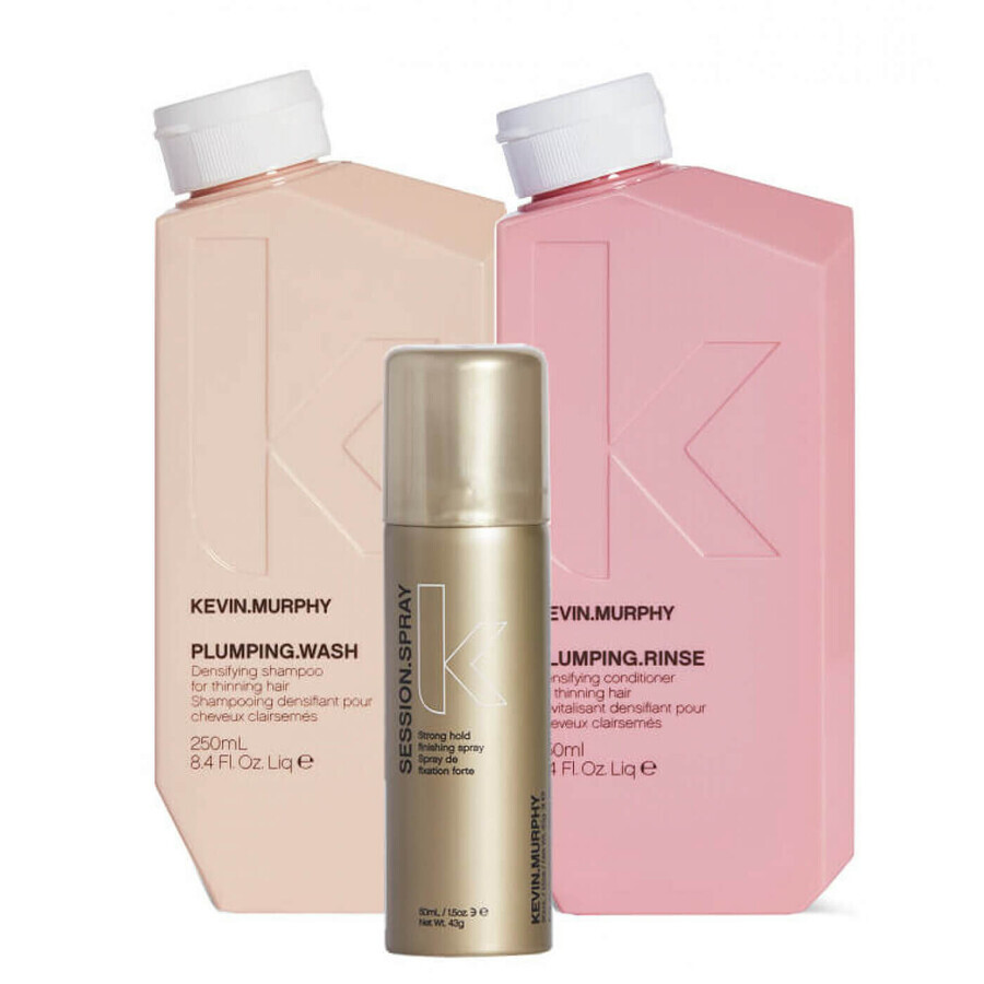 Set per capelli per densità Plumping Holiday Thickening Pack, 250 ml; 250 ml; 150 ml, Kevin Murphy 