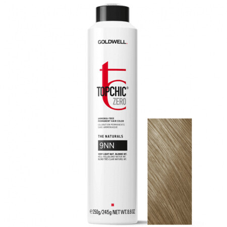 Tintura permanente per capelli senza ammoniaca Goldwell Topchic Zero 9NN 250ml