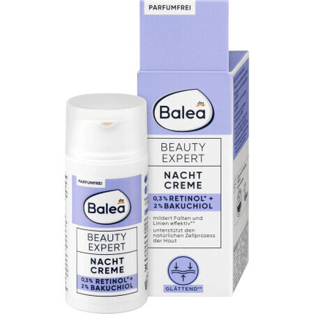 Balea Nachtcreme mit Retinol und Bakuchiol, 30 ml