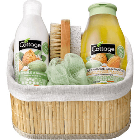 Set regalo Cottage Bamboo Mandorla, 1 pz