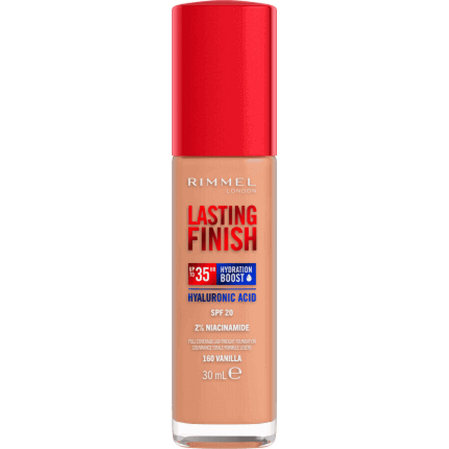 Rimmel London Lasting Finish 35H fondotinta 160 Vaniglia, 1 pz